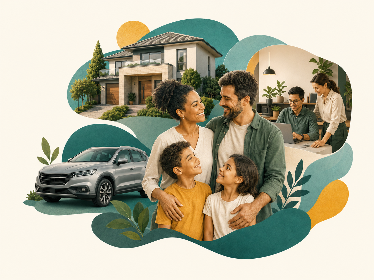 Família, residência, automóvel e empresa protegidos